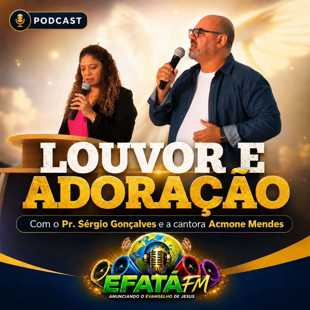Louvor ao Vivo - Acmone Mendes e Pr.Sérgio Gonçalves